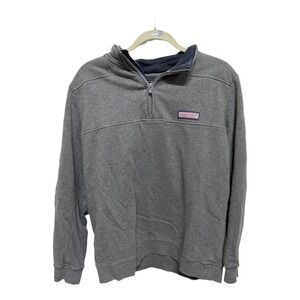 Vineyard Vines THE SHEP SHIRT 1/4 Zip Fleece Pullover Sweater Size Large Mens